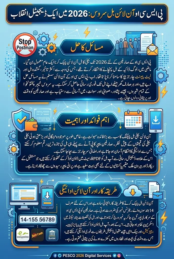 PESCO Bill Online 2026 Download Your Bill in Seconds Using Reference Number